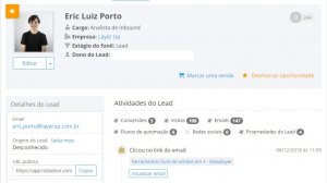 Lead tracking