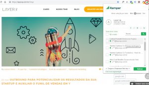 Funil de vendas em Y - Ramper