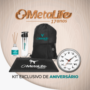 Kit exclusivo 17 anos MetaLife