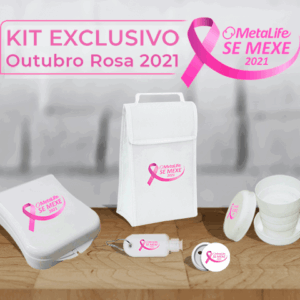 Kit MetaLife Se Mexe 2021 - Outubro Rosa