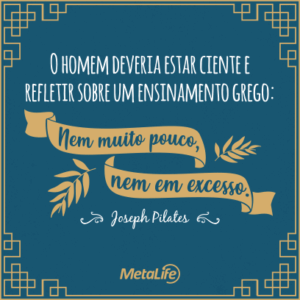 O homem deveria estar ciente e refletir sobre um ensinamento...