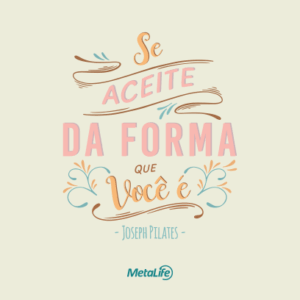 Aceite da forma que você é