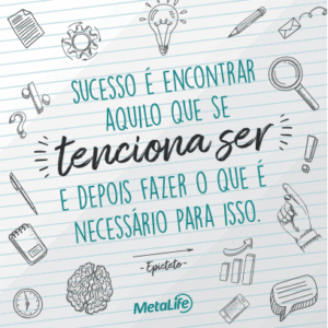 Sucesso é encontrar aquilo que se tenciona ser...