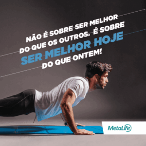 Não é sobre ser melhor do que os outros...