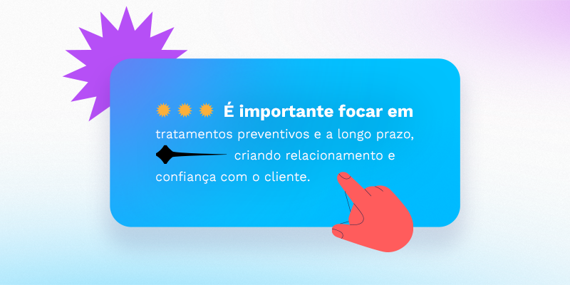 Criação de relacionamento entre dentistas e pacientes