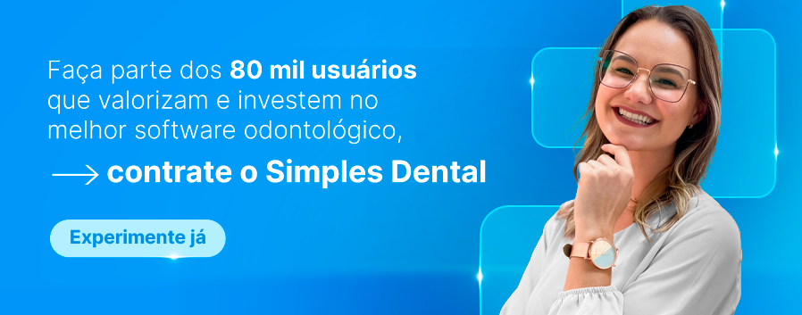 Faça parte dos 80 mil usuários que valorizam e investem no melhor software odontológico, contrate o Simples Dental
