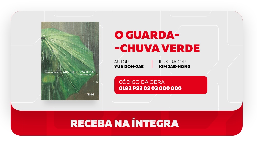 O guarda-chuva verde