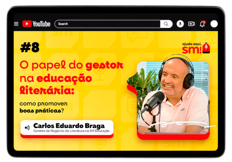 Ajuda aqui, SM! │ #EP8 – O papel do gestor na educação literária: como promover boas práticas?