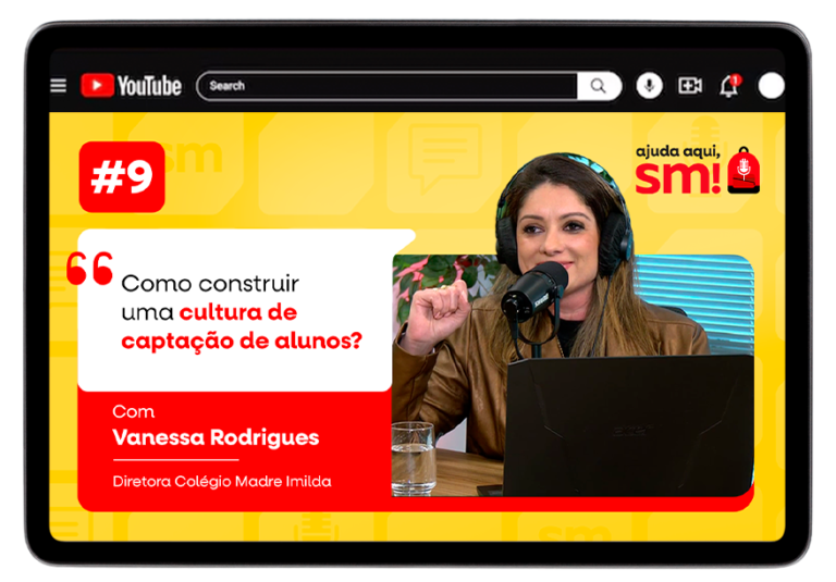 Ajuda aqui, SM! │ #EP9 – Estratégias de captação para atrair mais de 100 alunos anualmente