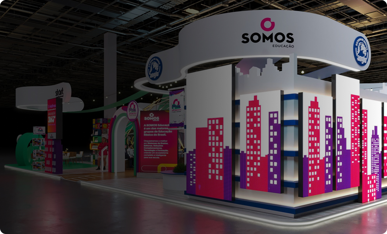 SOMOS Educação na Bett Brasil 2026
