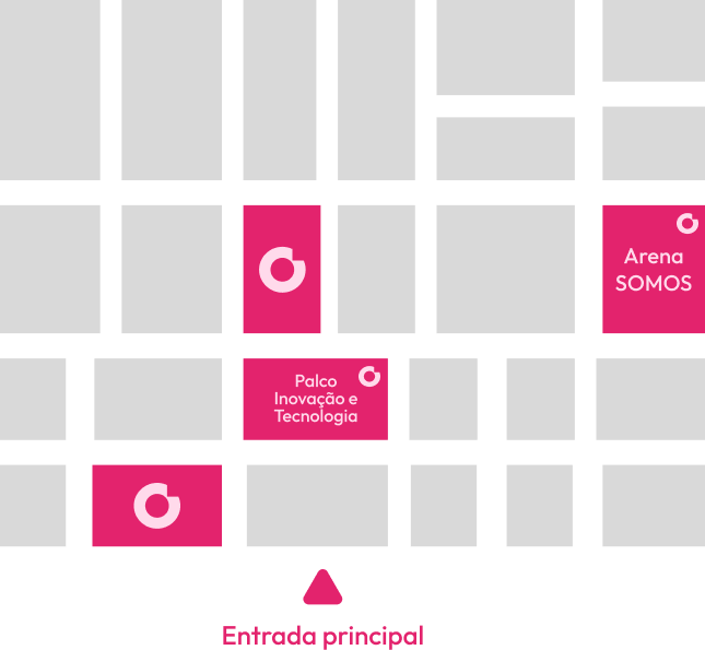 Mapa de localização - Bett Brasil 2026
