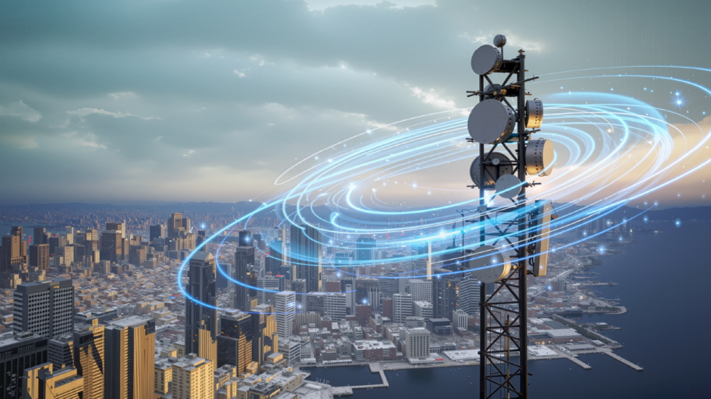 Infraestrutura 6G poderá detectar movimentos e vibrações no ambiente